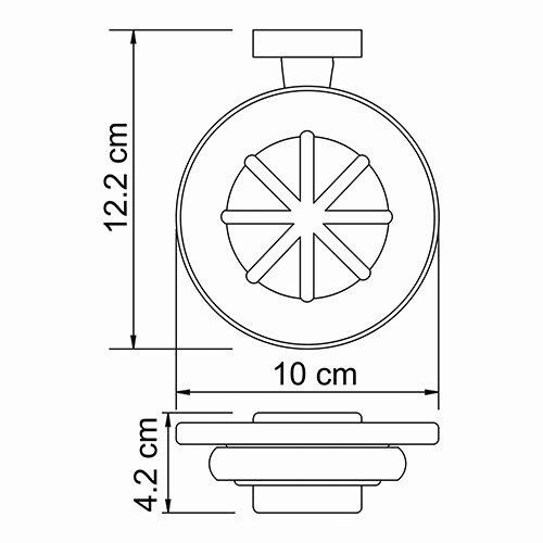 Мыльница WasserKRAFT Lippe K-6500, K-6529