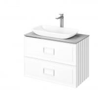 Тумба подвесная Avanti Eleganta Double Bianco 90 под столешницу два ящика