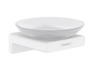 Мыльница Hansgrohe AddStoris, белый матовый, 41746700