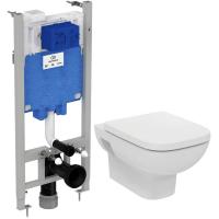 Промо-комплект 3 в 1 Ideal Standard i. Life A: Подвесной унитаз + Инсталляция (T453101+T471701+R0463