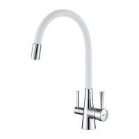Смеситель для кухни Lemark Comfort, LM3075C-White