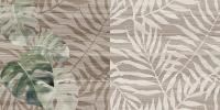 Керамическая плитка настенная Laparet Органик табачный узор 20х40, 00-00-5-08-01-17-2454