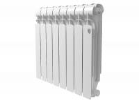 Радиатор алюминиевый Royal Thermo Indigo 500 2.0 - 8 секций, белый, RTI250008