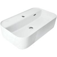 Раковина накладная Sanita Luxe Infinity Shelf 60 белая, INF60SLWB01SH