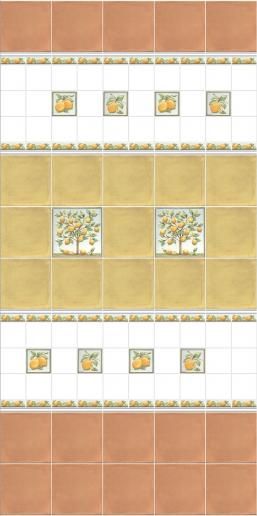 Декор Kerama Marazzi Капри майолика 20х20 STG\A450\5232