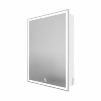 Шкаф-зеркало Grossman "МЕРКАДО-60 см" Пр. с LED подсветкой