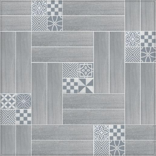 Вставка Kerama Marazzi Амальфи орнамент коричневый 9,9х9,9 STG\A403\1266