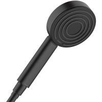 Душевая лейка Hansgrohe Pulsify 105 1jet, черный матовый, 24120670