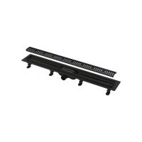 Водоотводящий желоб Alcadrain Simple черный мат, APZ10BLACK-650M