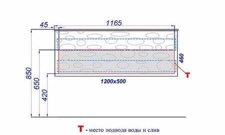 Тумба Clarberg Dune под умывальник Elegance 1200 подвесная, цвет белый Dun.01.12/W, DUN0112