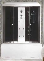 Душевая кабина Niagara Ultra NG-5150-01 150х70х220 высокий поддон 56 см, стекло тонированное