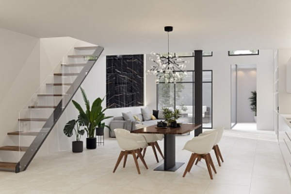Керамогранит Kerranova Marble Trend 60х60, K-1000/MR/600x600x10