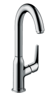 Смеситель для раковины Hansgrohe Novus 240, со сливным гарнитуром, хром, 71126000