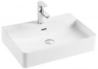 Раковина накладная Aquatek 60х42 см белая, AQ3241-00
