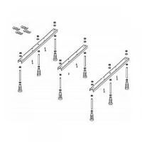 Ножки Riho BASEL 424 (8 ножек), POOTSET68