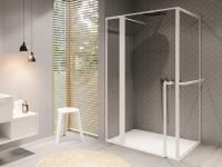 Душевая кабина Riho LUCID GD203 110 x 90 x 200 WHITE, GD211W090