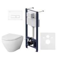 Комплект инсталляция с унитазом и клавишей AM.PM Spirit 2.0, IS47001.701700
