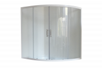 Шторка для ванны Royal Bath 170х100х150 см, прозрачное  стекло, RB 170ALP-T