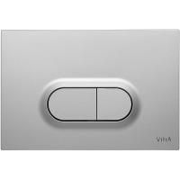Клавиша слива Vitra Loop O, шлифованный металл, 740-0940