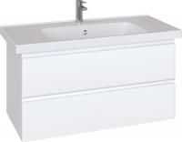 Тумба подвесная Sanstar Arista 100 с раковиной Гармония 100, 181.1-1.5.1.