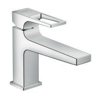 Смеситель для раковины Hansgrohe Metropol 100, со сливным клапаном Push-Open, хром, 74502000
