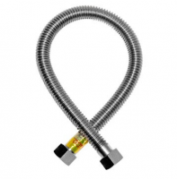 Шланг для газа Elka, сильфонный, металл 3/4" г/г, 80 см (хром)