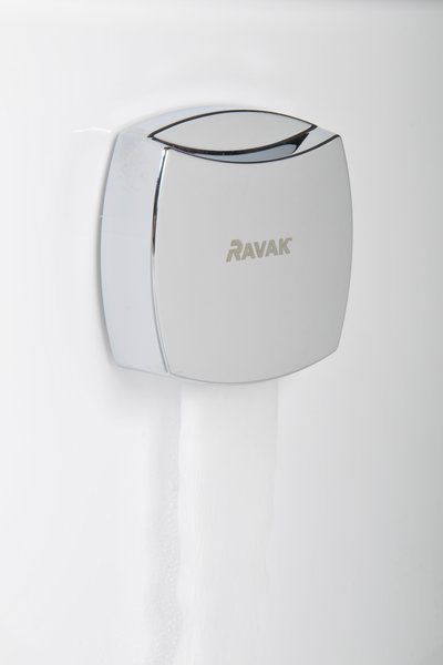 Сточный комплект Ravak с заполнением переливом хром (квадратный) 800мм, X01504
