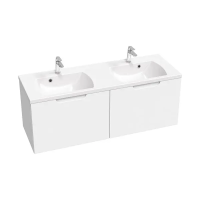 Тумба под умывальник Ravak SD CLASSIC II 1300 белая/белая, X000001482