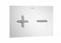 Смывная клавиша Roca DUPLO IN-WALL двойная, PL6 хром матовый, 7.8900.8.500.5