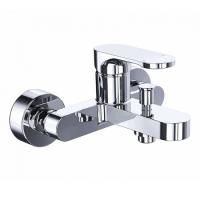Смеситель для ванны Azario Виано с коротким изливом, хром, AZ-15830501