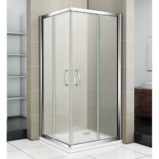 Душевая кабина Bas INFINITY CR-90-G-CH, матовое стекло, без поддона