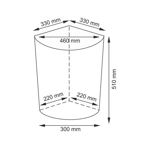 Корзина WasserKRAFT Salm WB-270, WB-270-M