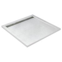 Поддон литой Cezares из искусственного мрамора, квадратный 900x900x30, TRAY-AS-A-90-30-W