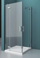Душевая кабина BelBagno Kraft 1200x1200x1950, прозрачное стекло, хромированный профиль, KRAFT-A-22-1