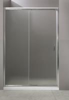 Душевая дверь BelBagno 1250x1850, рифленое стекло, хромированный профиль, UNO-BF-1-125-P-Cr