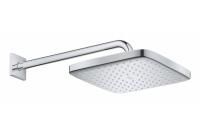 Верхний душ с душевым кронштейном Grohe Tempesta 250 Cube, хром, 26682000