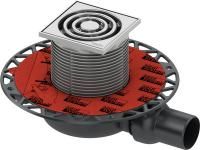 Душевой трап TECEdrainpoint S 110, дренажный низкий с универсальным фланцем Seal System, 3601100