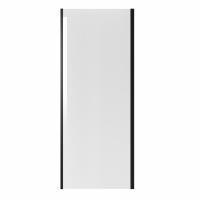 Боковая стенка Niagara Nova NG-A90B-34 90х195 черный матовый, стекло прозрачное