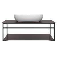 Тумба напольная Kerama Marazzi PLAZA Next подвесная 100 черный матовый, PL.N.100.02\BLK.M