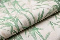 Обои виниловые Kerama Marazzi Бамбук мотив, беж светлый-зеленый, KM5003