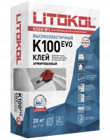 Клеевая смесь Litokol HYPERFLEX K100 20 кг, 479420002