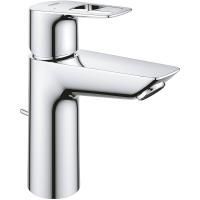 Смеситель для раковины Grohe BauLoop, с донным клапаном, M-Size, хром, 23762001
