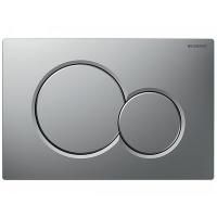 Клавиша смыва Geberit Sigma 01 двойная, хром матовый, 115.770.JQ.5
