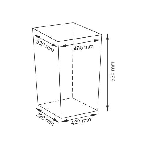 Корзина WasserKRAFT Ammer WB-370, WB-370-L