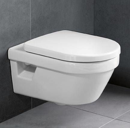 Унитаз подвесной Villeroy&Boch Omnia Architectura, безободковый, с крышкой микролифт, 5684HR01