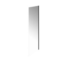 Душевая боковая панель Kerama Marazzi Cristallo/Кристалло 100х210 мат черный, CT.100.FP.BLK.M