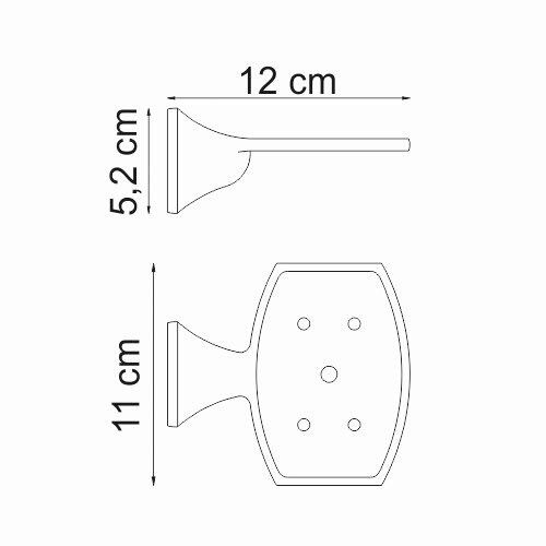 Мыльница WasserKRAFT Wern K-2500, K-2569