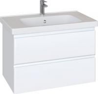 Тумба подвесная Sanstar Arista 80 2/ящ, с раковиной Гармония 80, 179.1-1.5.1.К
