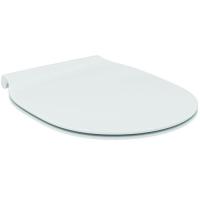 Сидение с крышкой Ideal Standard CONNECT AIR, тонкое, с функцией плавного закрытия, дюропласт, легко
