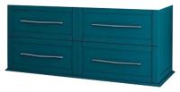 Тумба для раковины Cezares TIFFANY 120 120x46x55, 54956 Blu Petrolio